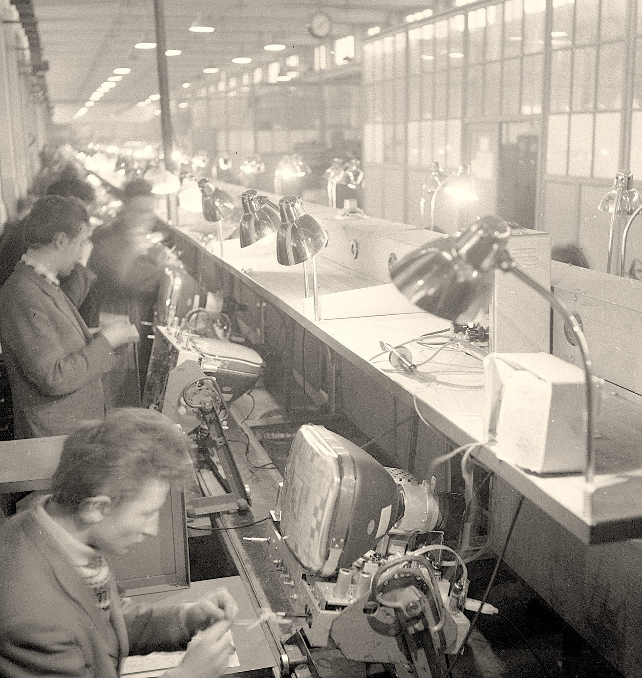 Produkcja w Warszawskich Zakładach Telewizyjnych w roku 1959 – audycja radiowa